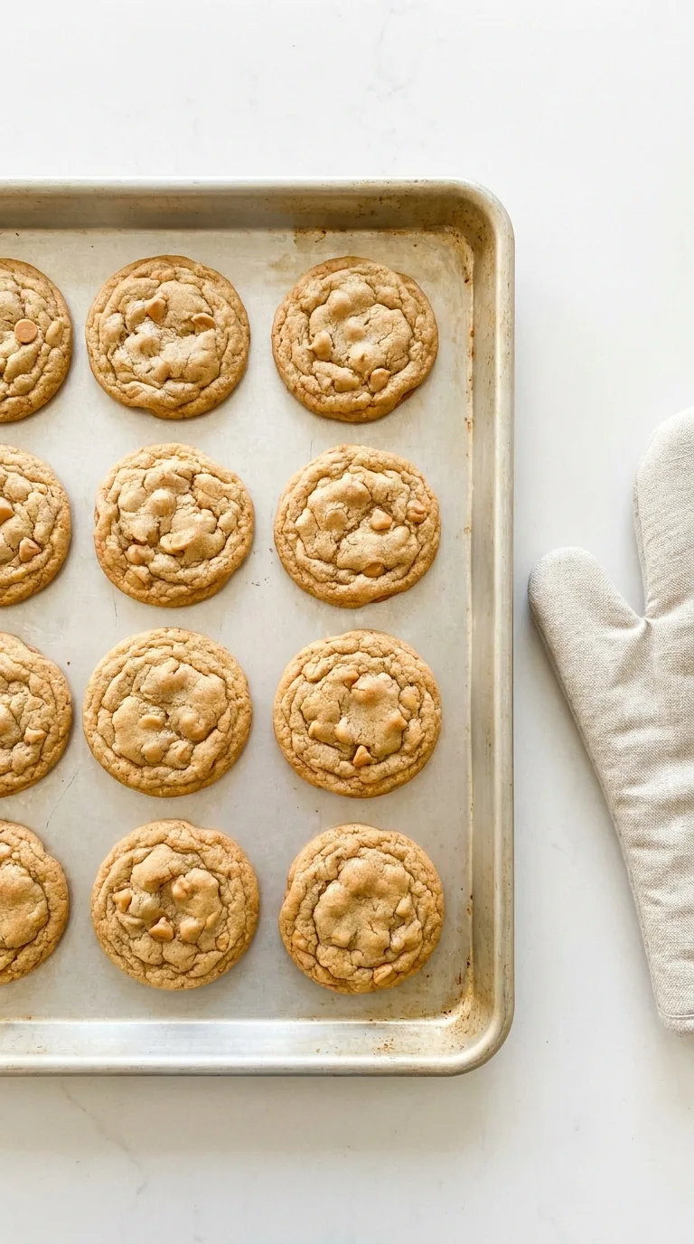 Soft Butterscotch Pudding Cookies step 13