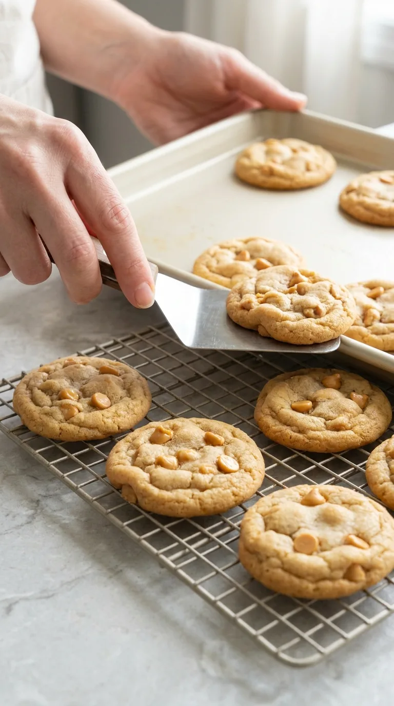 Soft Butterscotch Pudding Cookies step 14