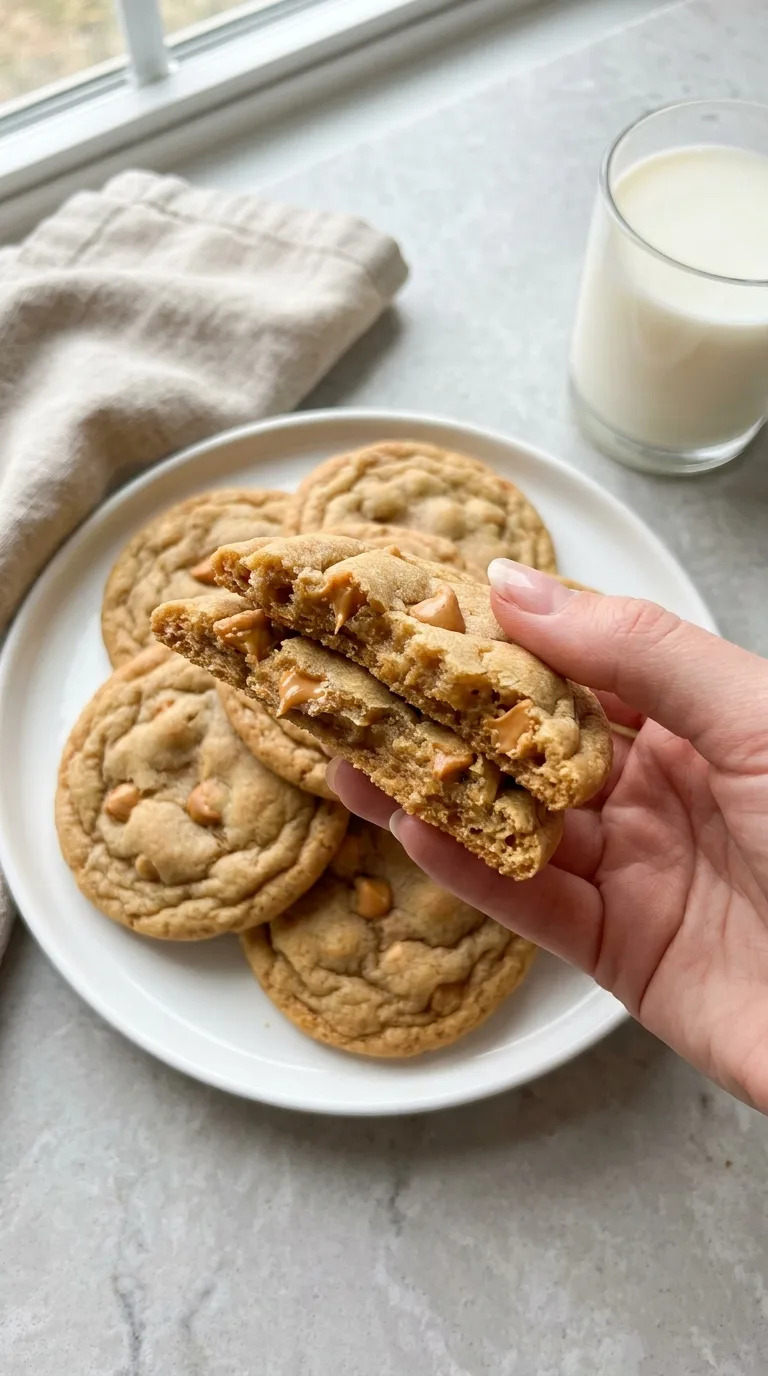 Soft Butterscotch Pudding Cookies step Final
