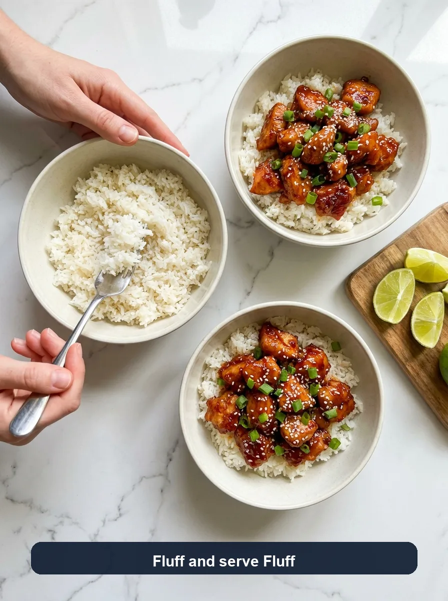 Spicy Maple Chicken & Coconut Rice step 12