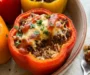 Stuffed Peppers with Rice and Beef