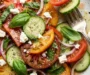 Summer Tomato and Cucumber Salad with Fresh Herbs