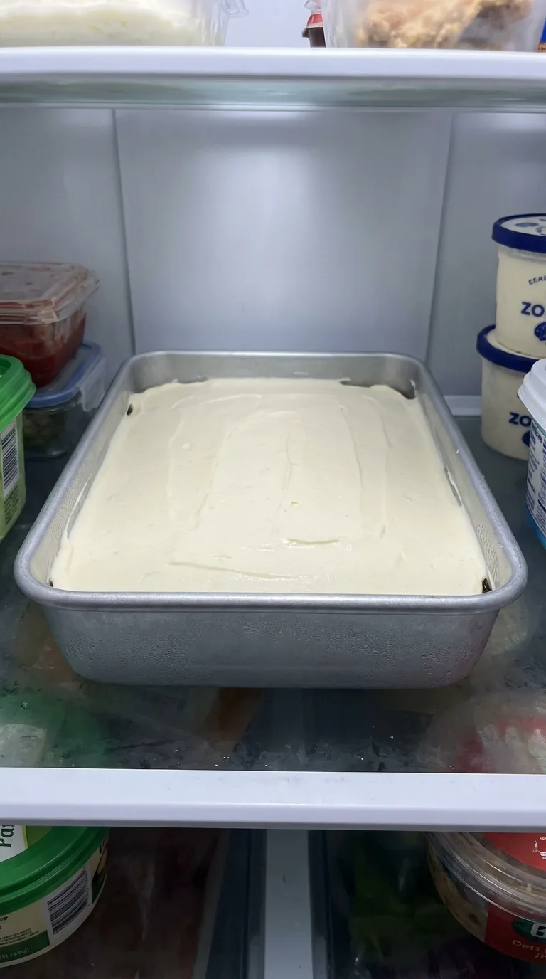Tiramisu Brownies with Mascarpone Cream step 13