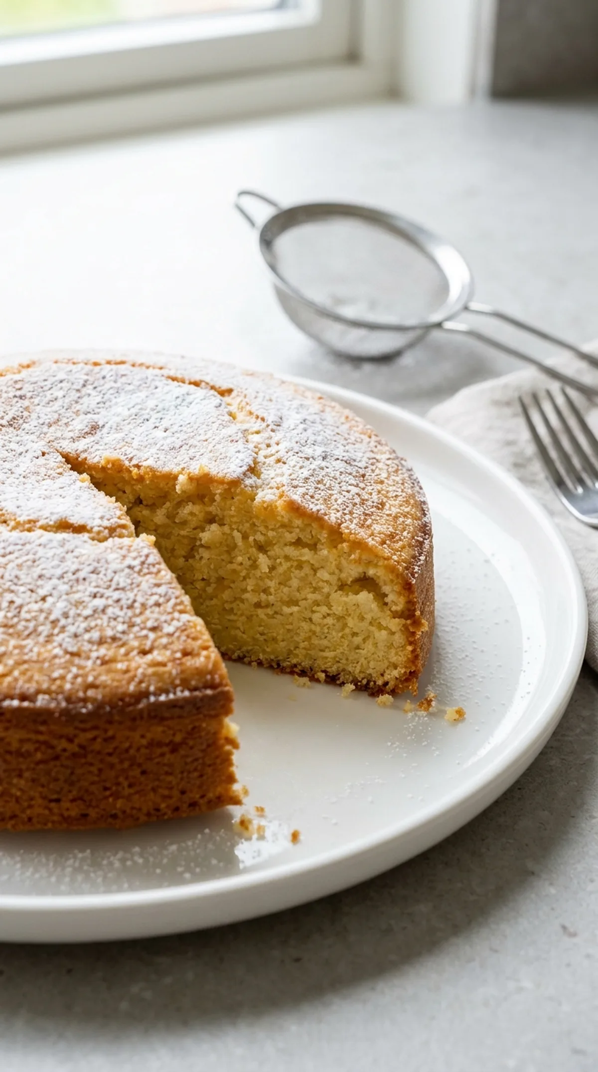 Yogurt Cake finished recipe
