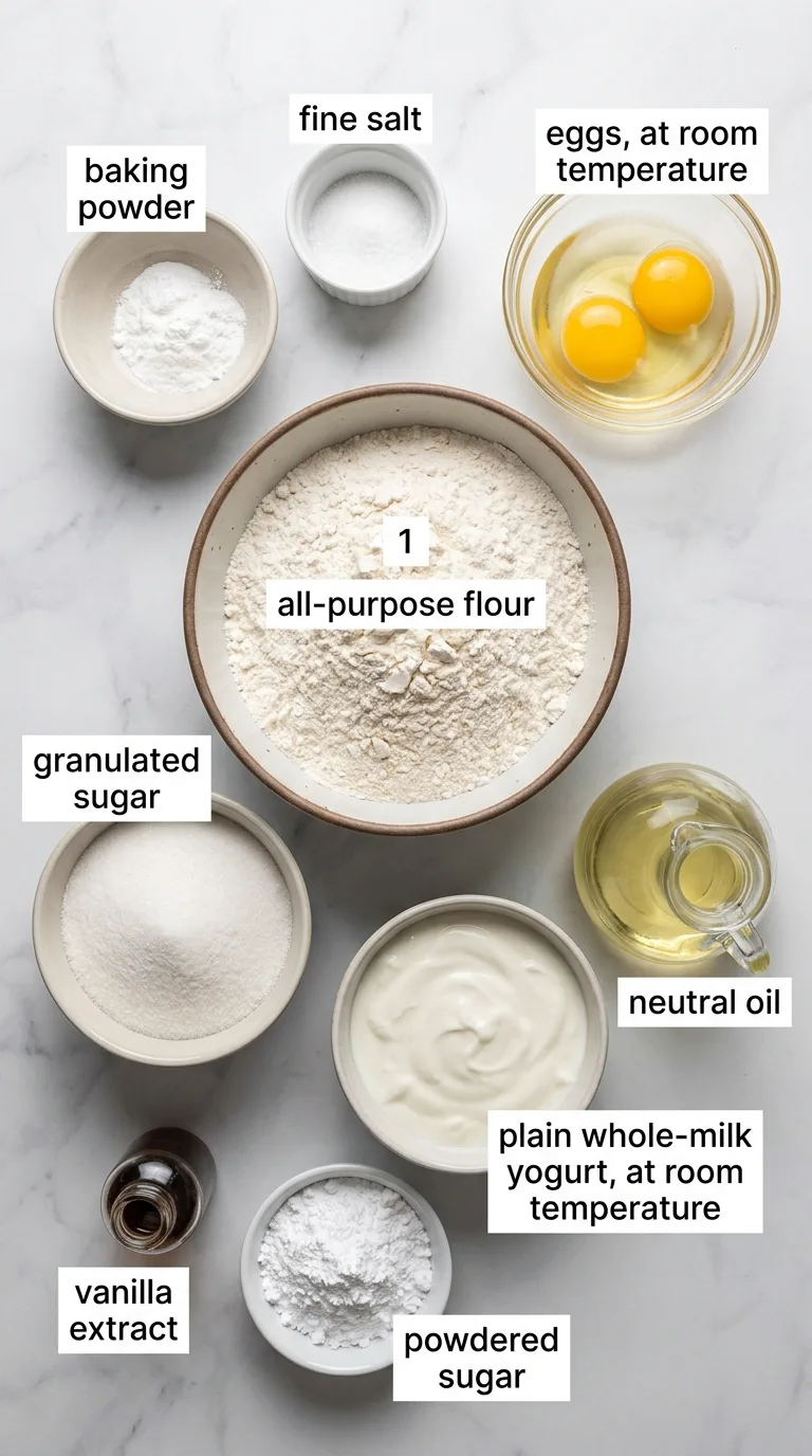 Yogurt Cake ingredients