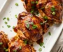 Baked BBQ Chicken Thighs