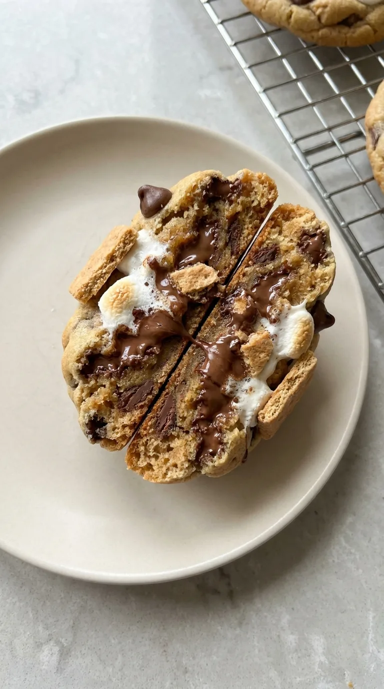 Bakery-Style Smores Chocolate Chip Cookies step Final
