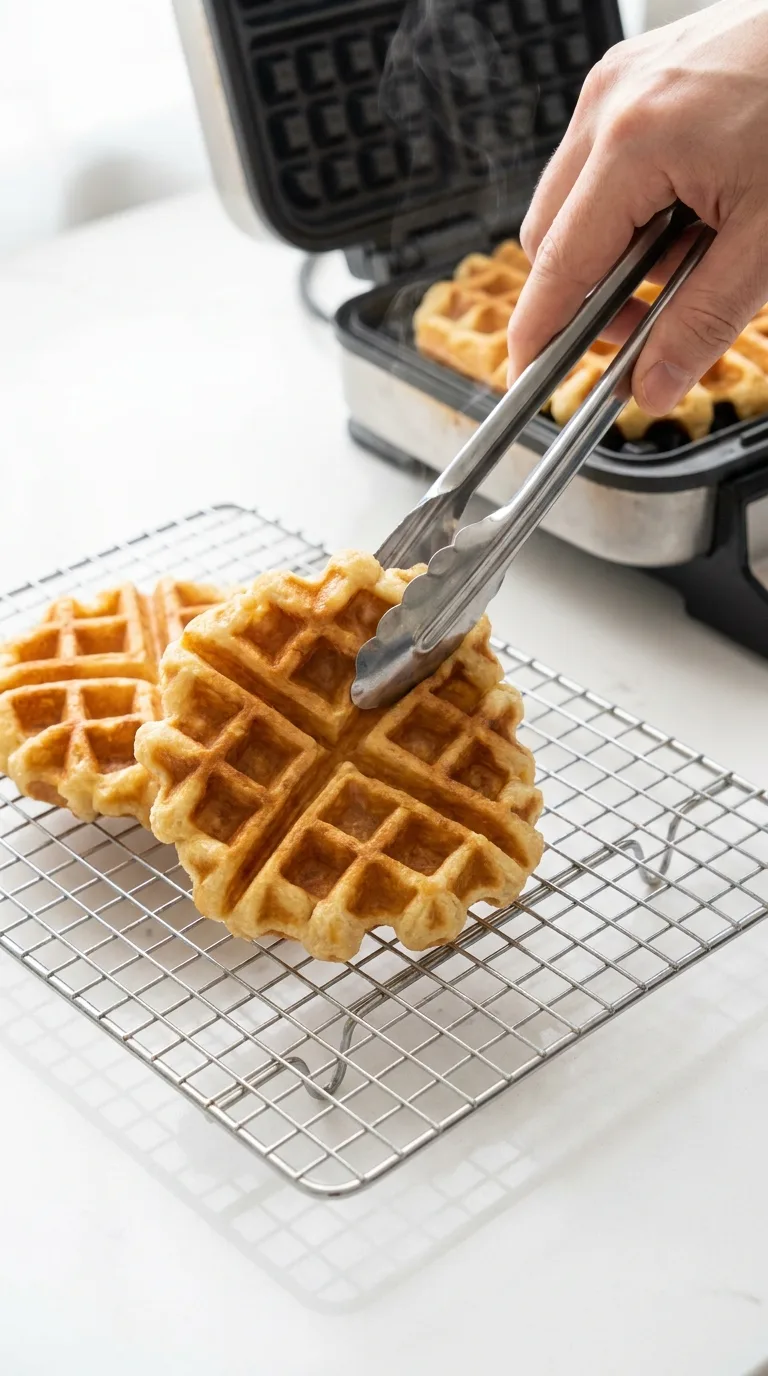 Belgian Waffles - Process Step