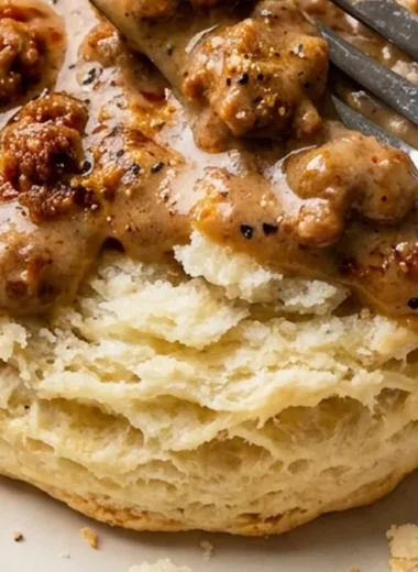 Biscuits and Chorizo Gravy