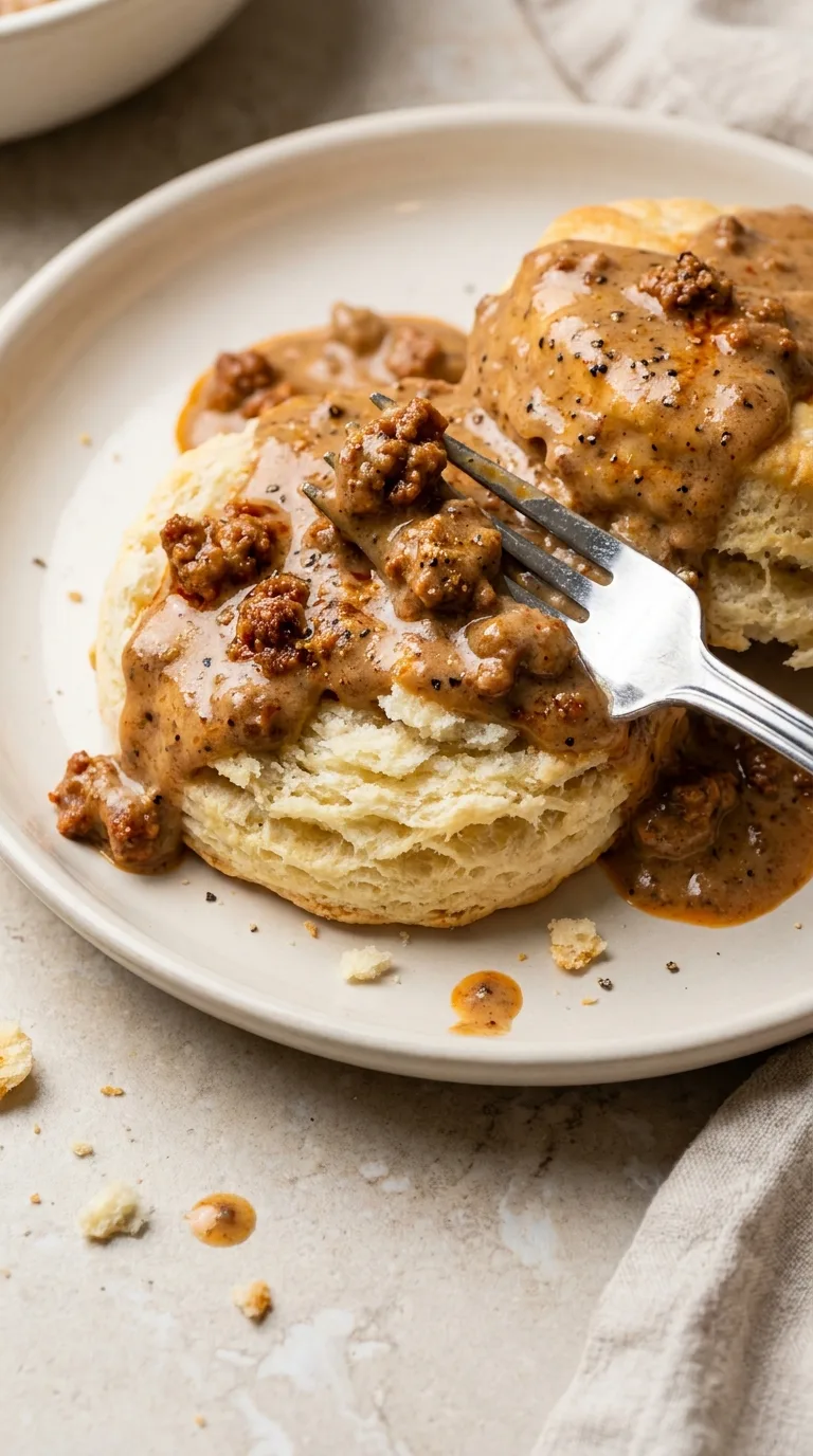 Biscuits and Chorizo Gravy featured image