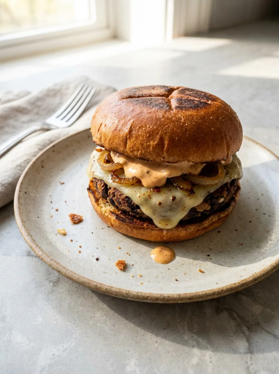 Black Bean Burger with Smoky Spices featured image