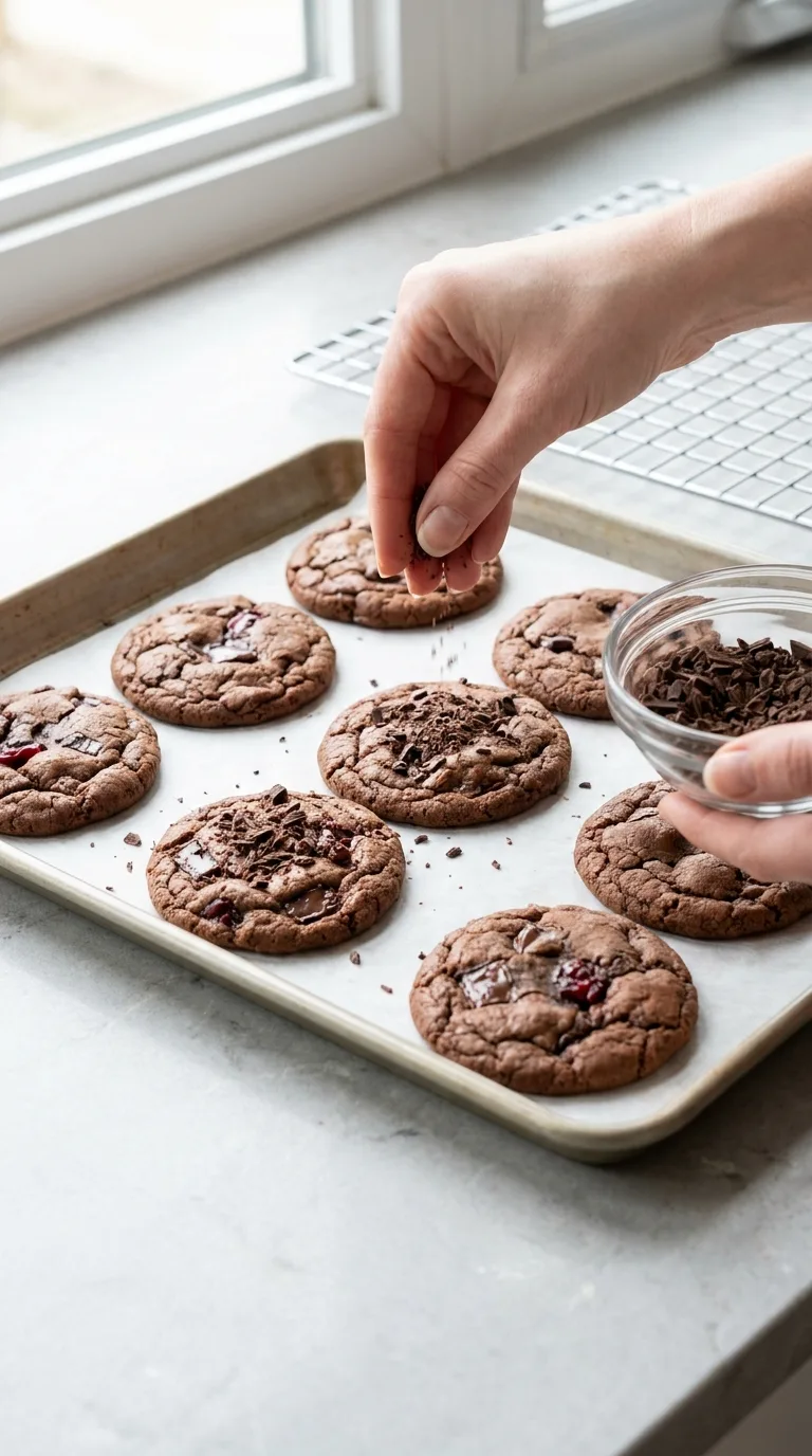 Black Forest Chocolate Cookies step 15