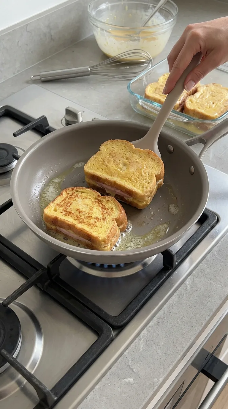 Blueberry Stuffed French Toast step 7