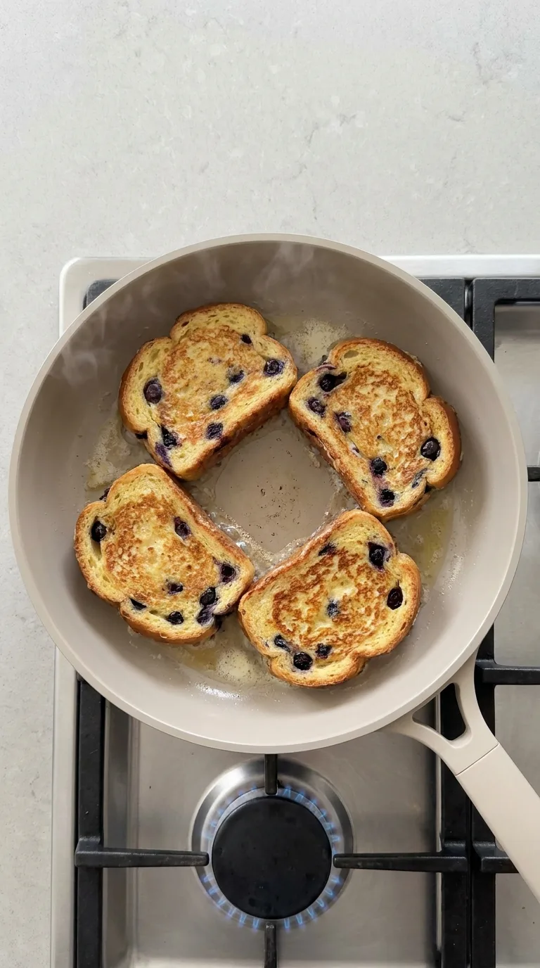 Blueberry Stuffed French Toast step 9