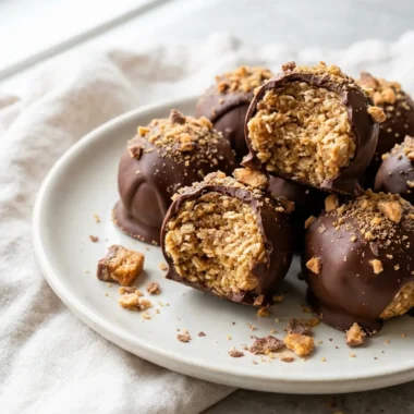 Butterfinger Bliss Balls finished recipe