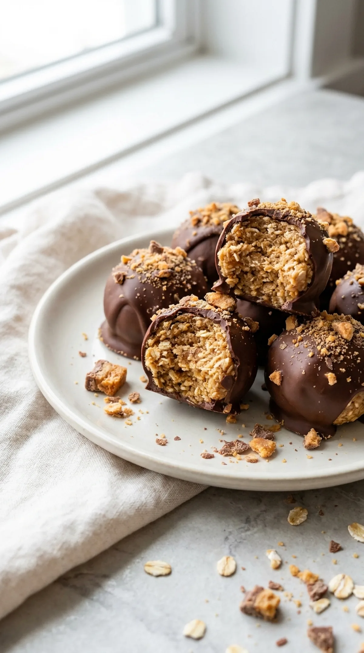 Butterfinger Bliss Balls finished recipe