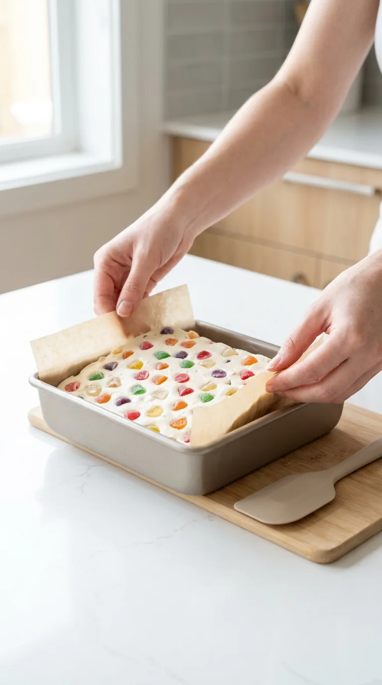Chewy Jelly Nougat Delights step 14