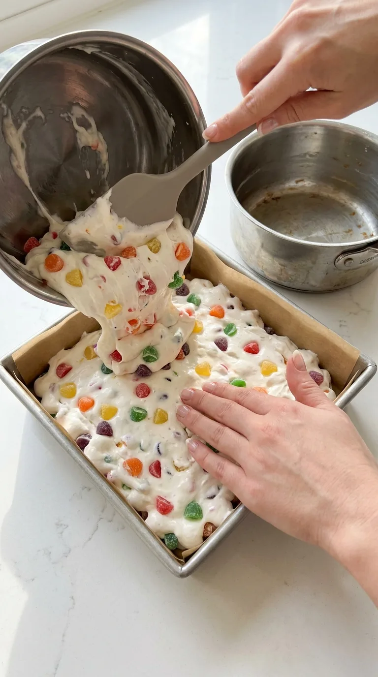 Chewy Jelly Nougat Delights step 9