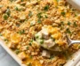Chicken Casserole with Ritz Crackers