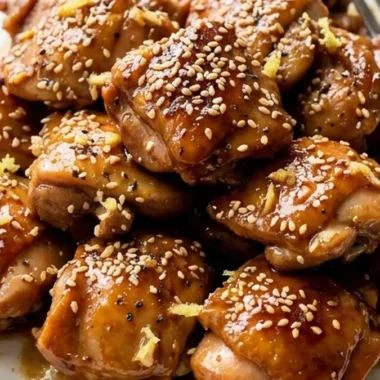 Chicken Teriyaki with Homemade Teriyaki Sauce finished recipe