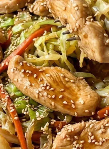 Chinese Chicken Cabbage Stir Fry