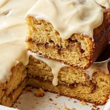 Cinnamon Roll Cake