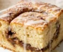 Cinnamon Roll Cake with Brown Sugar Cinnamon Swirl