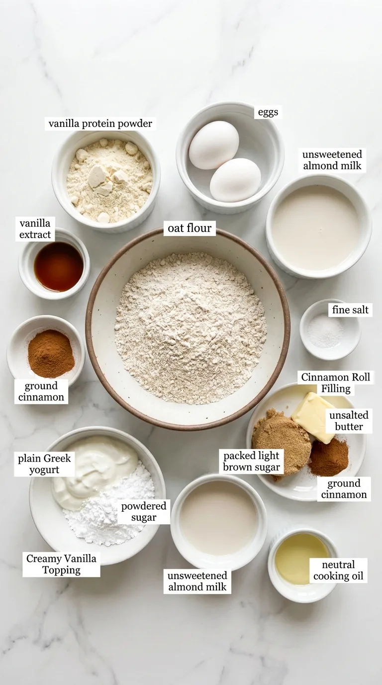 Cinnamon Roll Protein Crepes - Preparation Phase