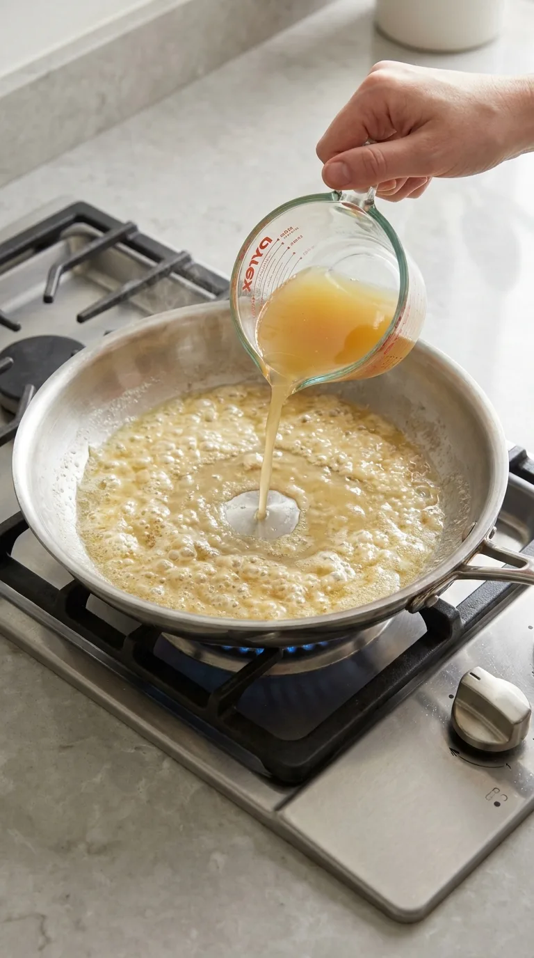 Creamy Garlic Parmesan Pasta step 6
