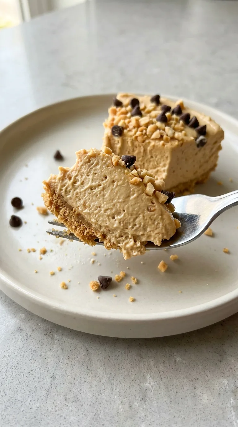 Creamy No-Bake Peanut Butter Cheesecake Bites final dish