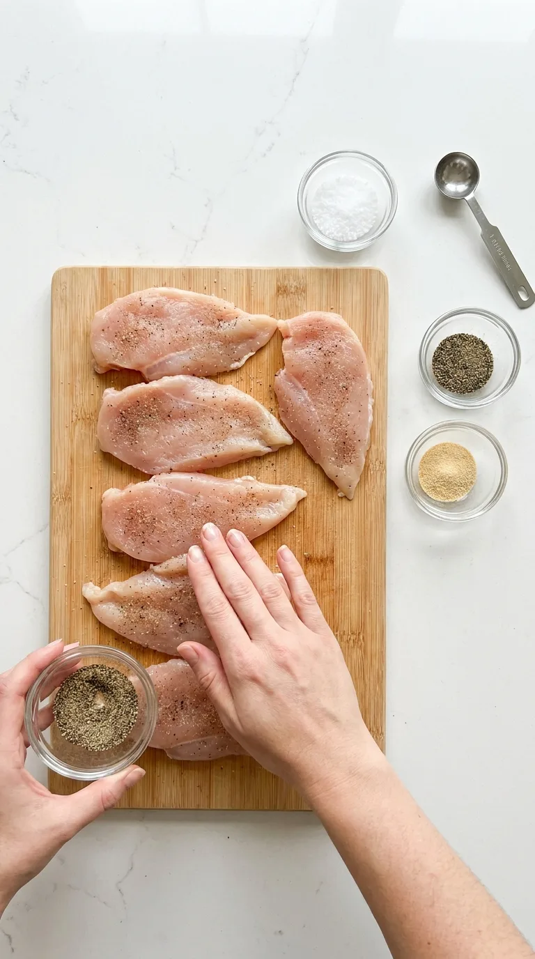 Crispy Cabbage Chicken Salad with Sesame Ginger Dressing step 1