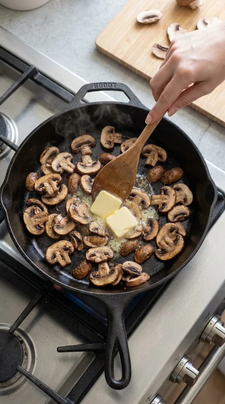 Delicious Creamy Chicken Marsala Pasta Recipe step 8