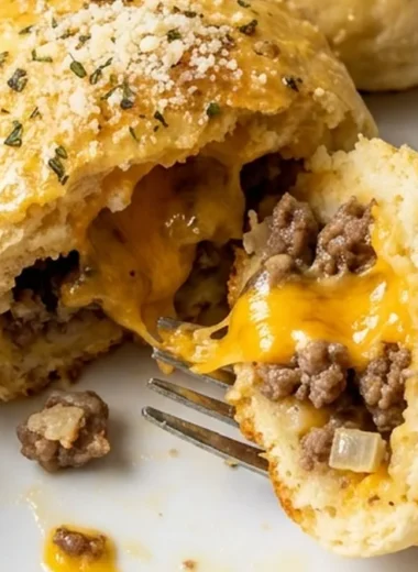 Delicious Garlic Parmesan Cheeseburger Bombs Recipe