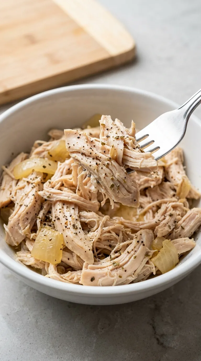 Easy Shredded Chicken step Final