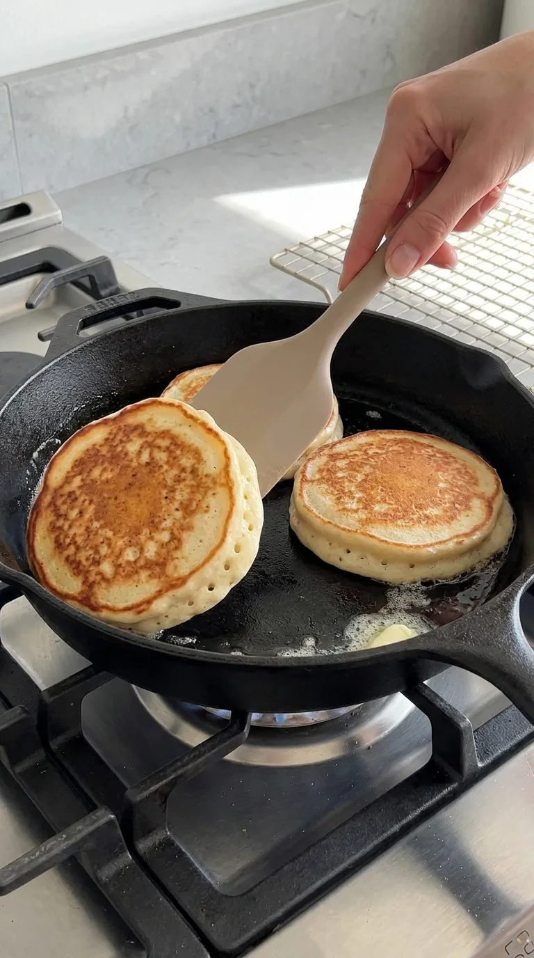 Fluffy Pancakes step 8