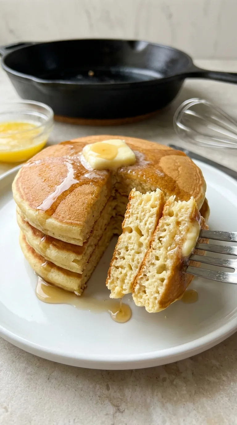 Fluffy Pancakes step Final