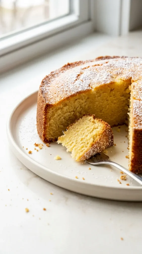 French Butter Cake full finished recipe