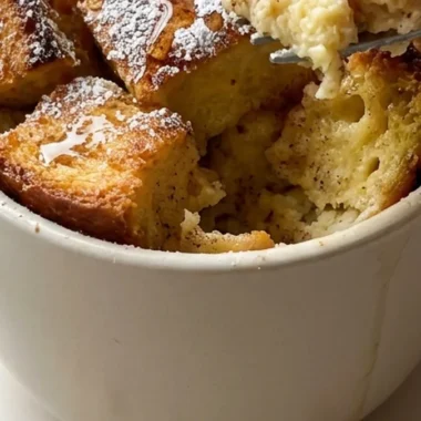 French Toast Mug finished recipe