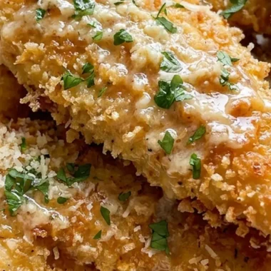 Garlic Parmesan Chicken Tenders finished recipe