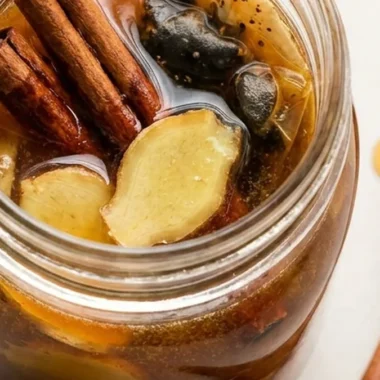 Homemade Chai Concentrate with Warming Spices finished recipe