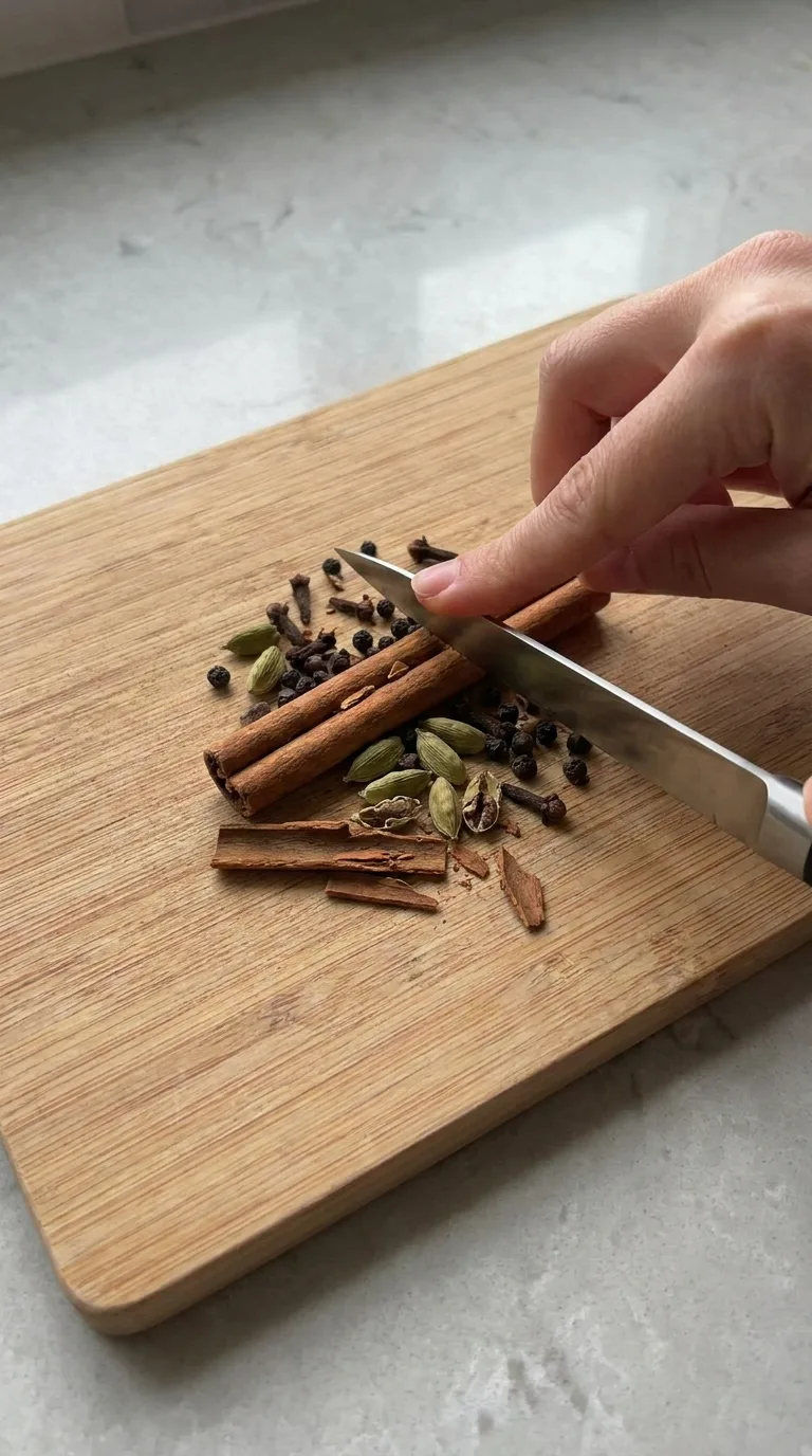 Homemade Chai Concentrate with Warming Spices step 1