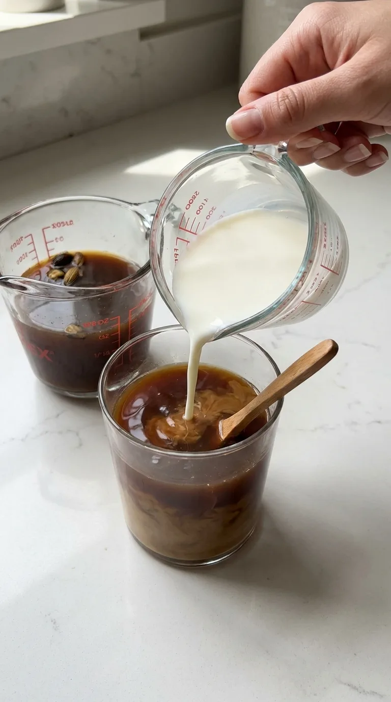 Homemade Chai Concentrate with Warming Spices step 12