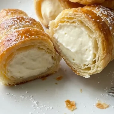 Italian Cannoncini finished recipe