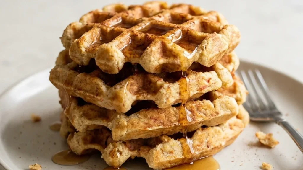 Paleo Apple Waffles