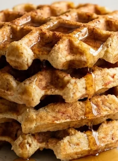 Paleo Apple Waffles