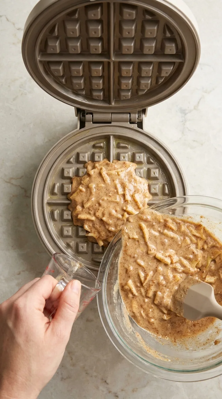 Paleo Apple Waffles step 7