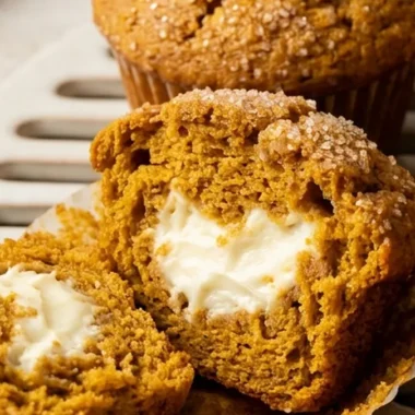 Pumpkin Cream Cheese Muffins