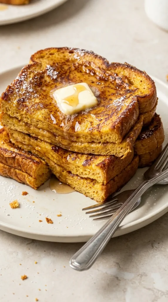Pumpkin French Toast full finished recipe