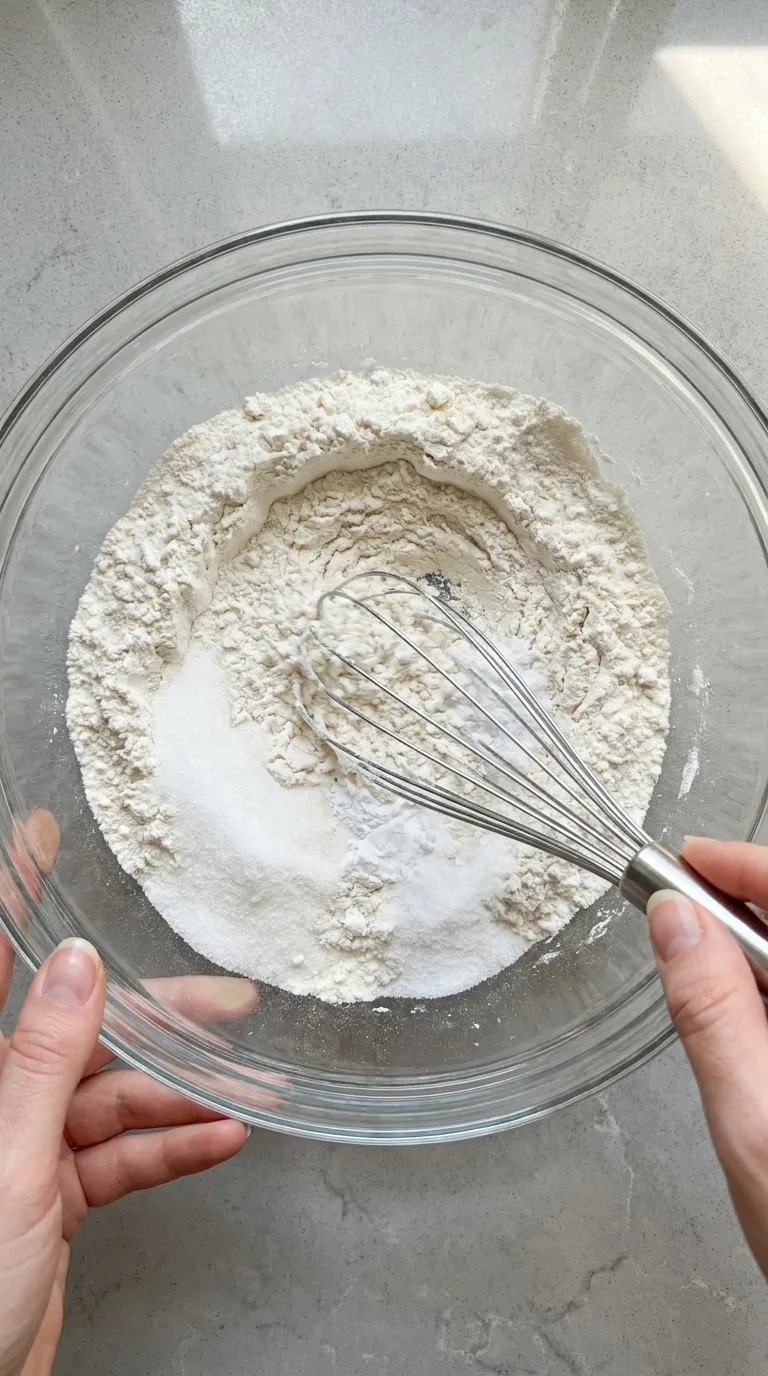 Red Velvet Marble Waffles step 1