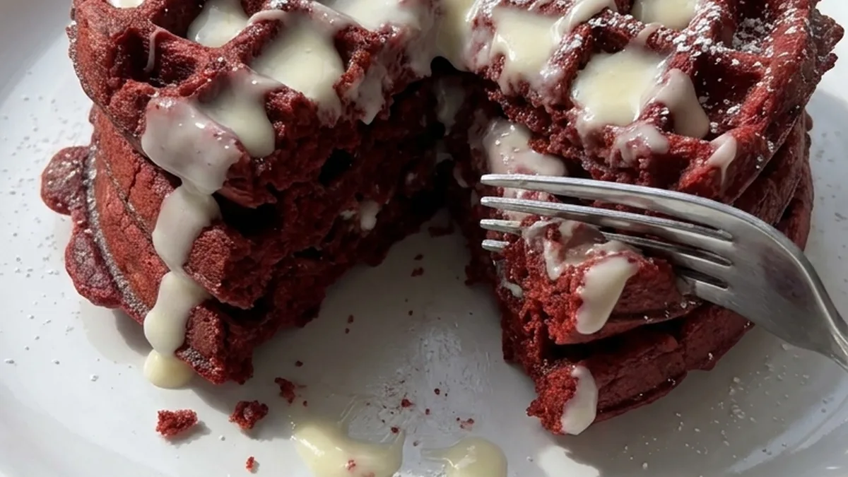 Red Velvet Waffles